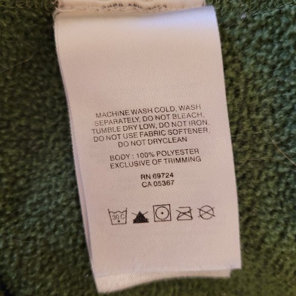 Columbia Men's Half Zip Sweater Top Omni-wick Pullover Long Sleeve Green L - Picture 9 of 12